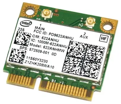 572509-001 HP Mini PCI-Express IEEE 802.11a/b/g/n Wi-Fi...
