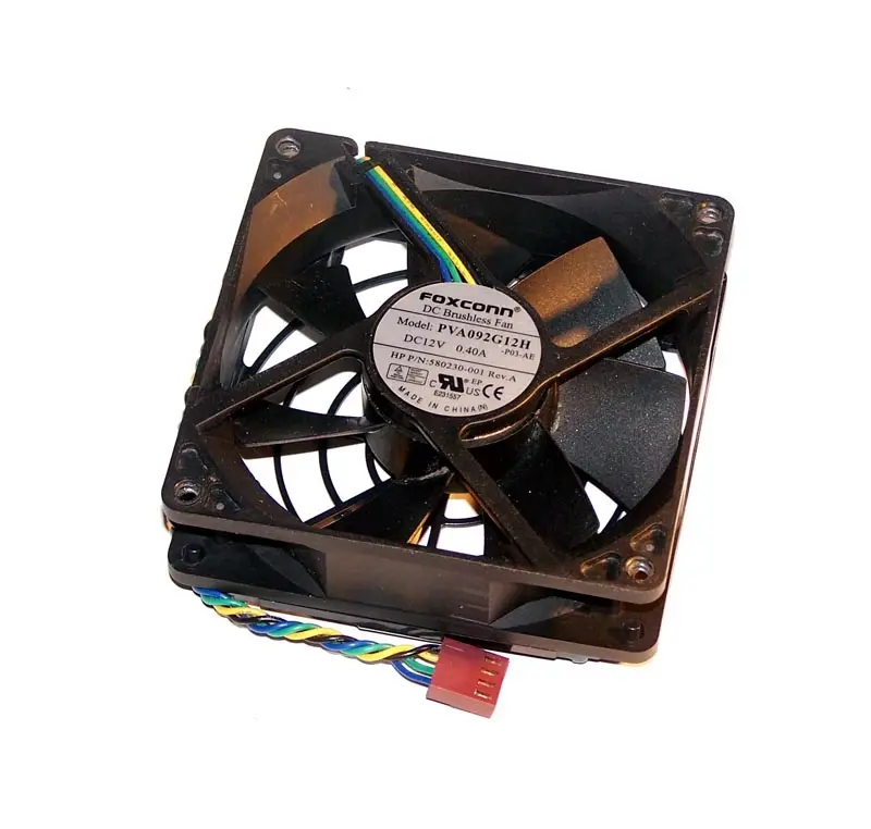 580230-001 HP 12V DC SFF Chassis Fan Assembly for 6000 ...