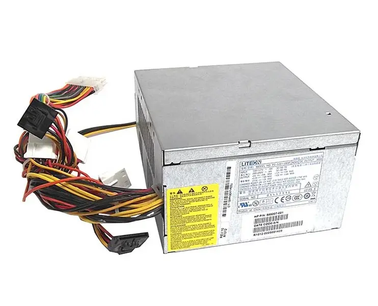 585007-001 HP 300-Watts Power Supply W/O Power Factor Correction (PFC) For 500b Mt/Dx2400mt