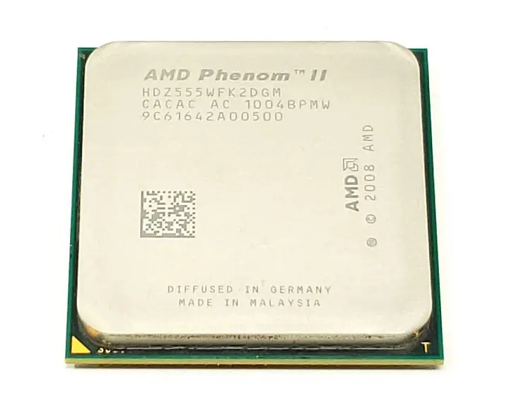594170-001 HP 1.6GHz 1800MHz HTL 4 x 512KB L2 Cache Socket S1 (S1g4) AMD Phenom II P920 Quad Core Processor