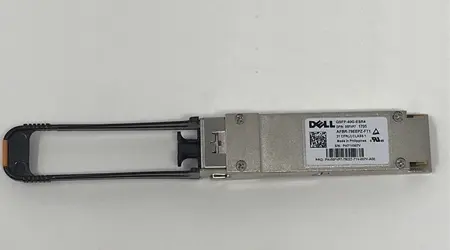 5FVP7 Dell 40GBase-ESR4 Multi-Mode Fiber 400m 850nm MPO Connector QSFP+ Transceiver Module