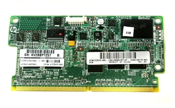 610675-001 HP 2GB P-Series Smart Array Flash Backed Write Cache