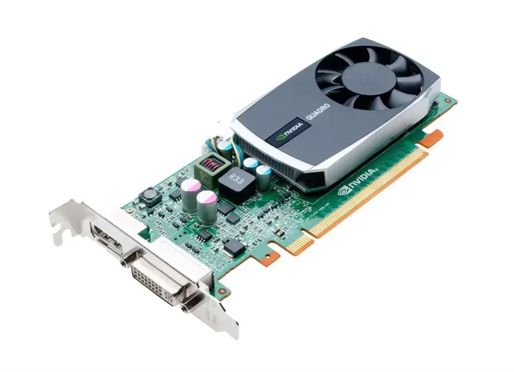 612951-001 HP Nvidia Quadro 600 1GB GDDR3 SDRAM PCI-Exp...