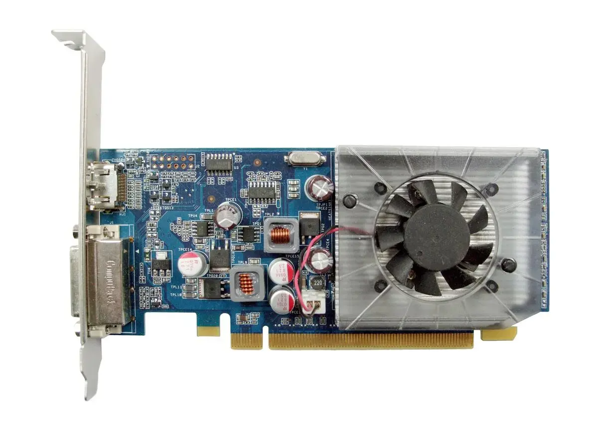 635192-001 HP Nvidia GeForce 405 1GB DDR3 64-Bit PCI-Ex...