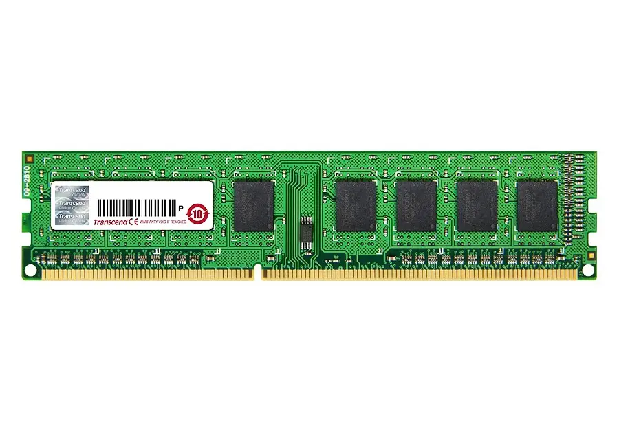 640743-5042 Transcend 4GB DDR3-1333MHz PC3-10600 non-ECC Unbuffered CL9 240-Pin DIMM Dual Rank Memory Module