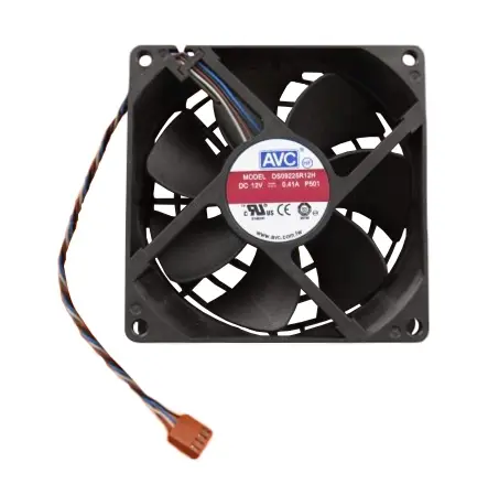 643908-001 HP Chassis Fan Assembly 92mm x 92mm for Elite 8200 Desktop PC