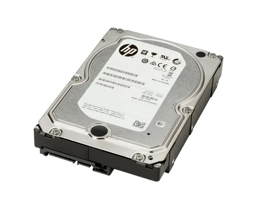 647276-001 HP 3TB 7200RPM SATA 6GB/s 3.5-inch Hard Drive with Smart Carrier