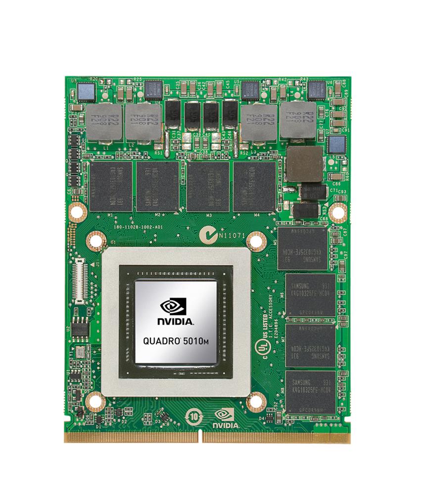 653013-001 HP Gfx Nvidia Quadro 5010m N12e-Q5 4GB Video...