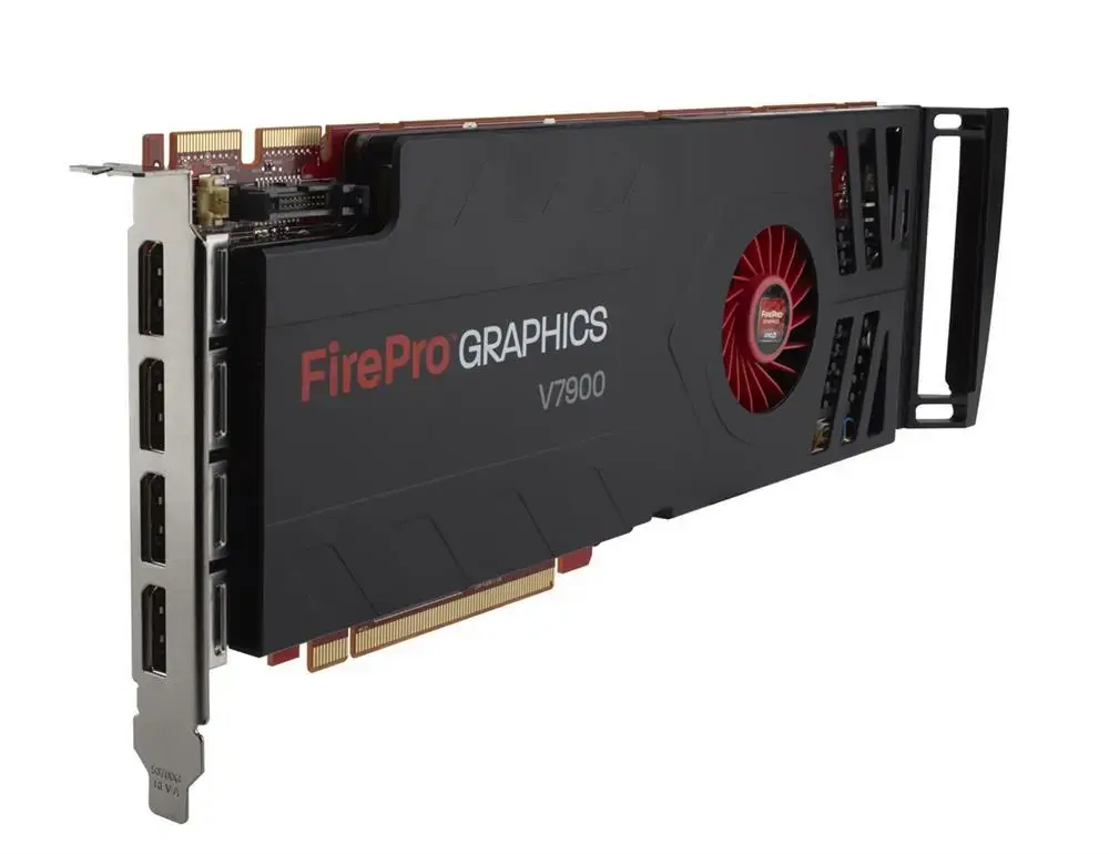 653329-001 HP AMD FirePro V7900 2GB GDDR5 256-Bit PCI-E...