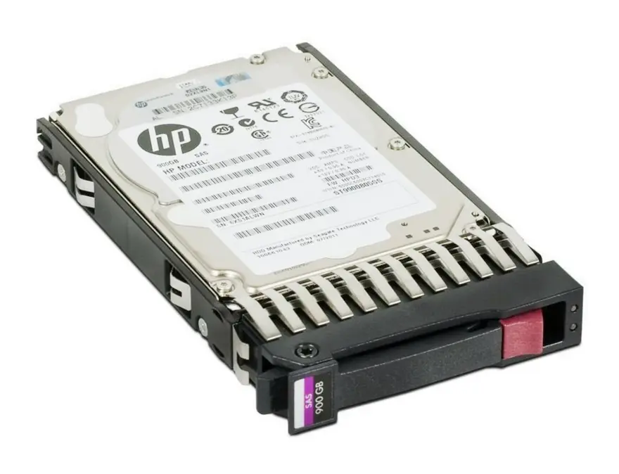 653569-004 HP 900GB 10000RPM SAS 6GB/s Hot-Pluggable 2.5-inch Hard Drive
