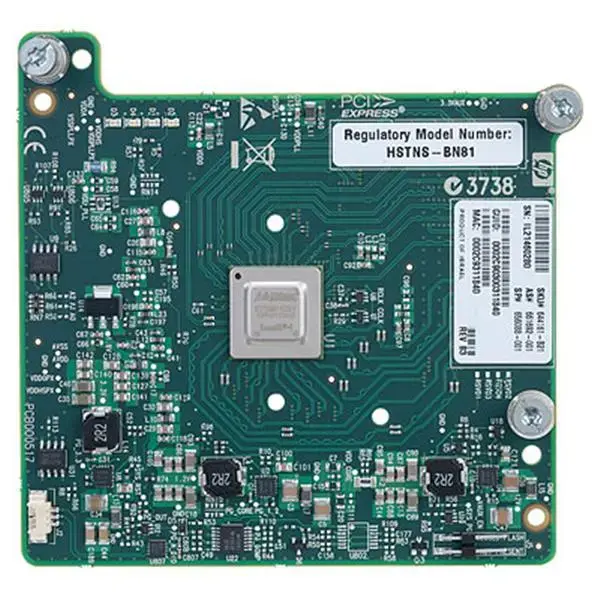 656087-001 HP InfiniBAnd 544M Dual-Port 10GB/s PCI-Express 3.0 X8 Network Adapter