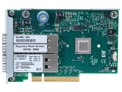 656090-001 HP InfiniBAnd 2-Port 10GB/40GB FDR/Ethernet PCI-Express Adapter