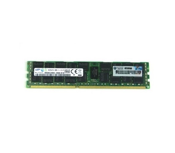 672612-081U HP 16GB 2RX4 DDR3-1600MHz PC3-12800R ECC Registered CL11 240-Pin DIMM Memory Module