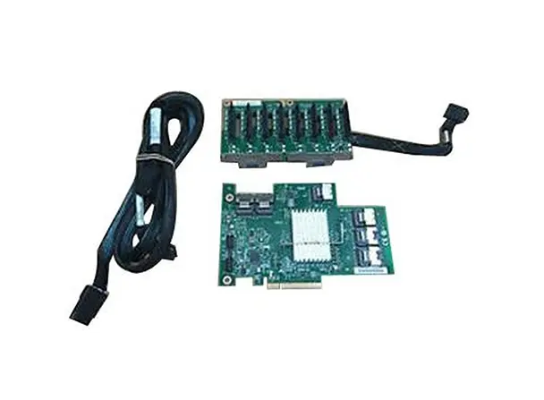 69Y5034 IBM Hot-Swappable SAS SATA 8-Pack HDD Enablement Kit with 2 M5015 Adapters for x3650 M3 Server