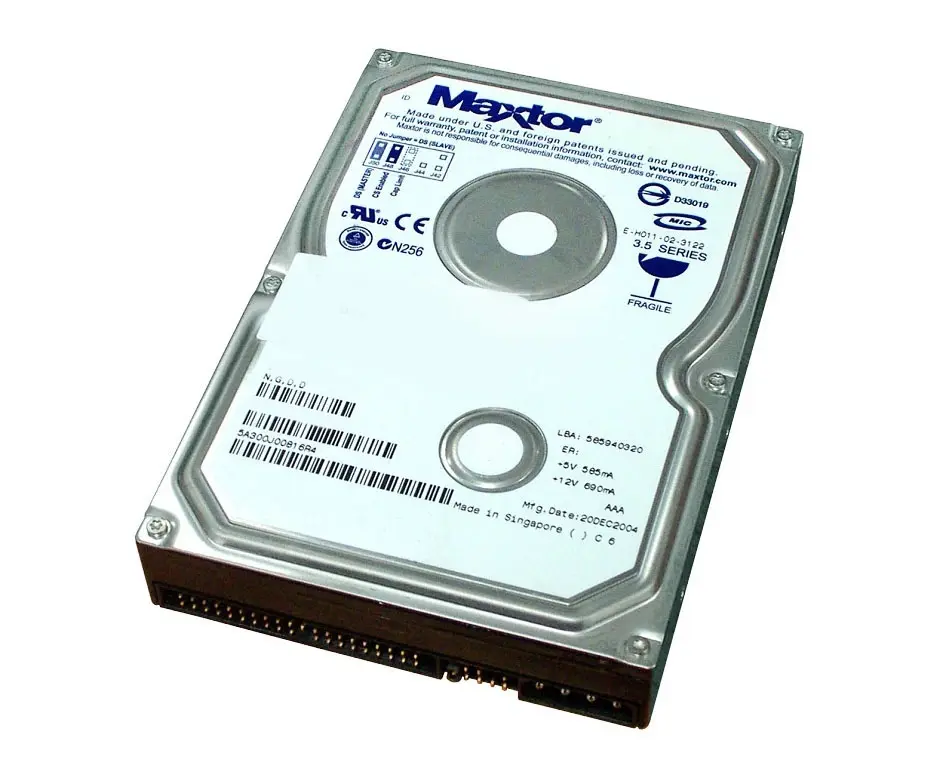 6B200M0 Maxtor DiamondMax 10 200GB 7200RPM SATA 1.5GB/s 8MB Cache 3.5-inch Hard Drive