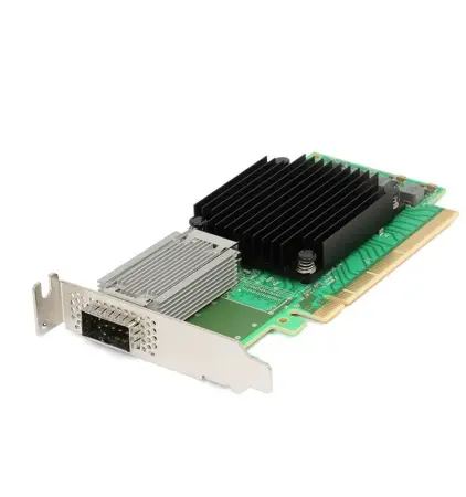 6FKDT Dell Mellanox ConnectX-5 VPI CX555A Single Port 100GB QSFP PCI-Express 3.0 X16 Network Adapter