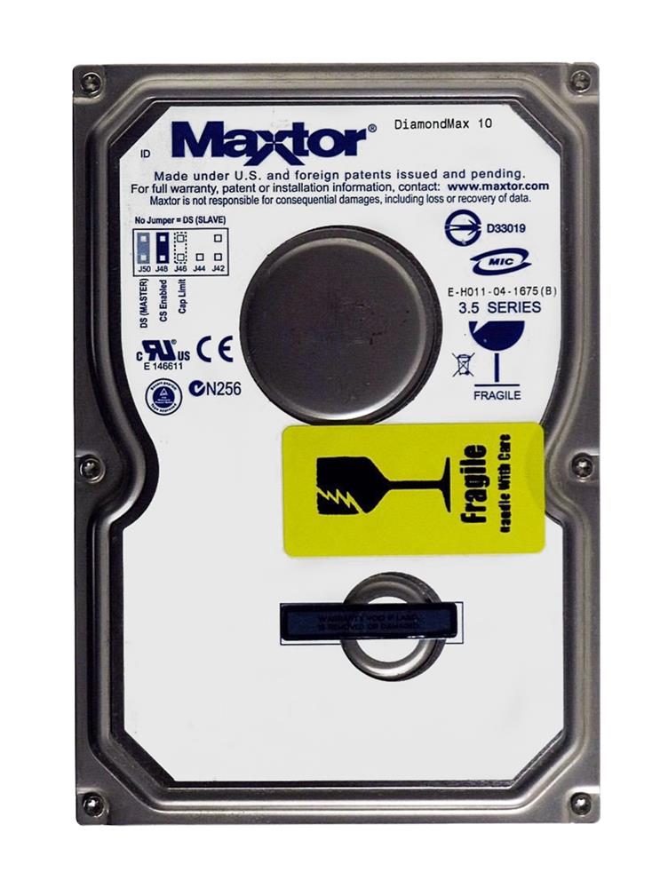 6B200R0 Maxtor DiamondMax 200GB 7200RPM IDE Ultra ATA-133 16MB Cache 3.5-inch Hard Drive