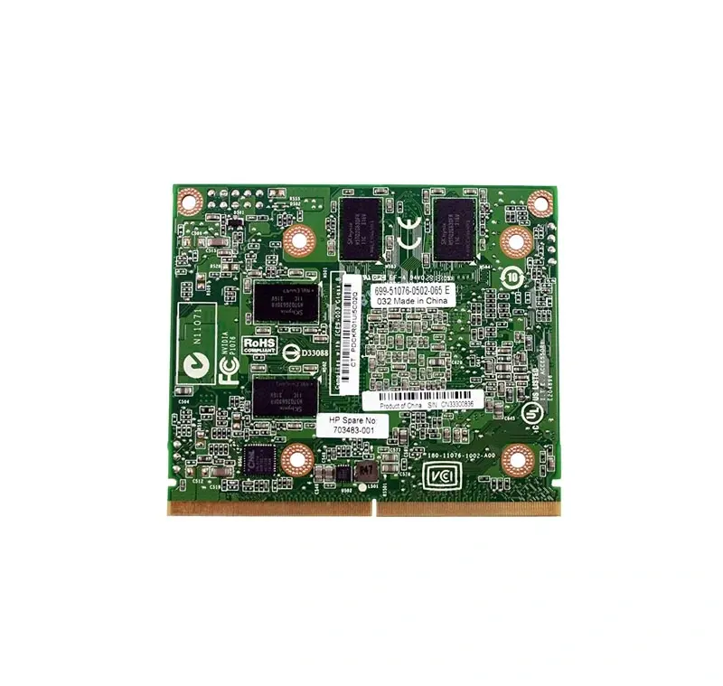 703483-001 HP Quadro 1000m 2GB PCI-Express 2.0 X16 GDDR...