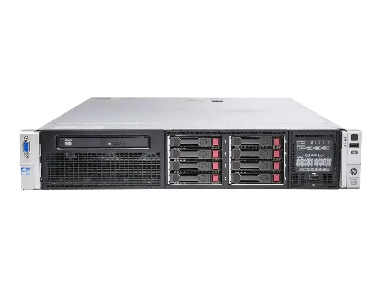 706539-S01 HP ProLiant DL380p G8 1x Intel Xeon E5-2640 2.50GHz 16GB DDR3 RAM 2x 750-Watts Power Supply 2U Rack Server