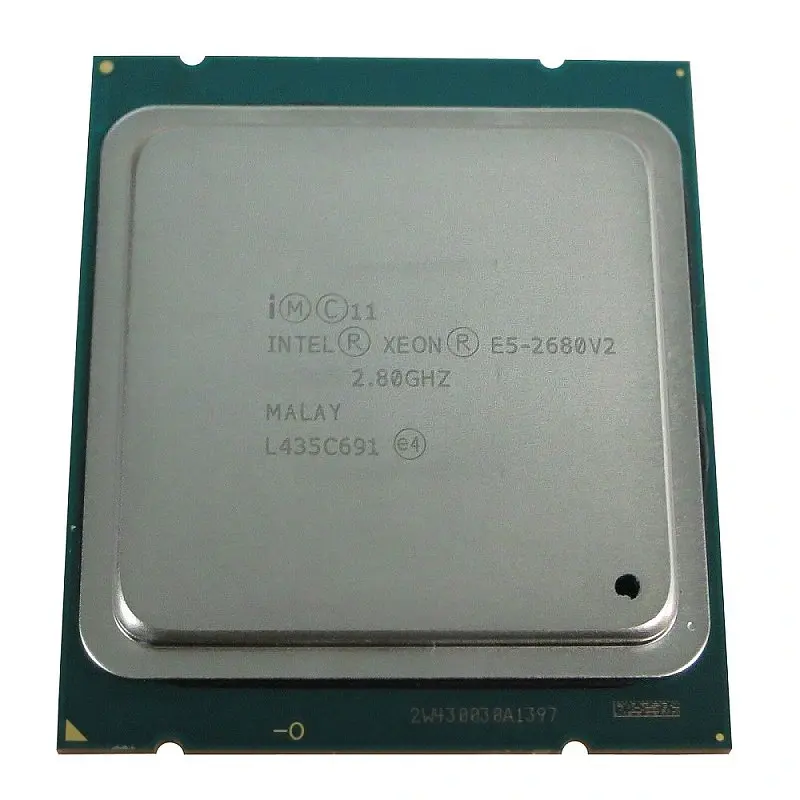 712506-L21 HP 2.80GHz 8.00GT/s QPI 25MB L3 Cache Socket FCLGA2011 Intel Xeon E5-2680 v2 10 Core Processor