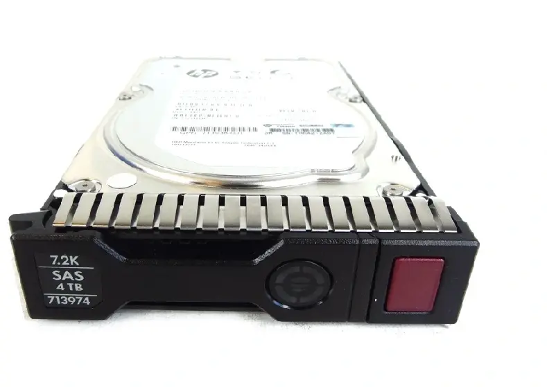 713974-001 HP 4TB 7200RPM SAS 6GB/s Hot-Pluggable 3.5-inch Hard Drive