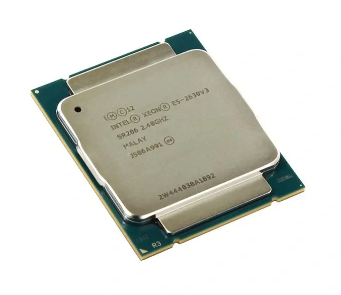 726656-B21 HP Intel Xeon 8-Core E5-2630v3 2.4GHz 20MB L3 Cache 8.6GT/s QPI Speed Socket FCLGA2011-3 22nm 85w Processor