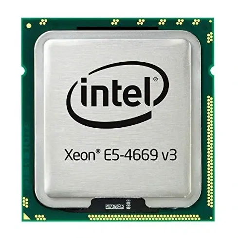 728380-B21 HP 2 x 2.10GHz 9.6GT/s QPI 45MB L3 Cache Socket FCLGA-2011 Intel Xeon E5-4669 V3 18-Core Processor Kit for BL660c Gen9