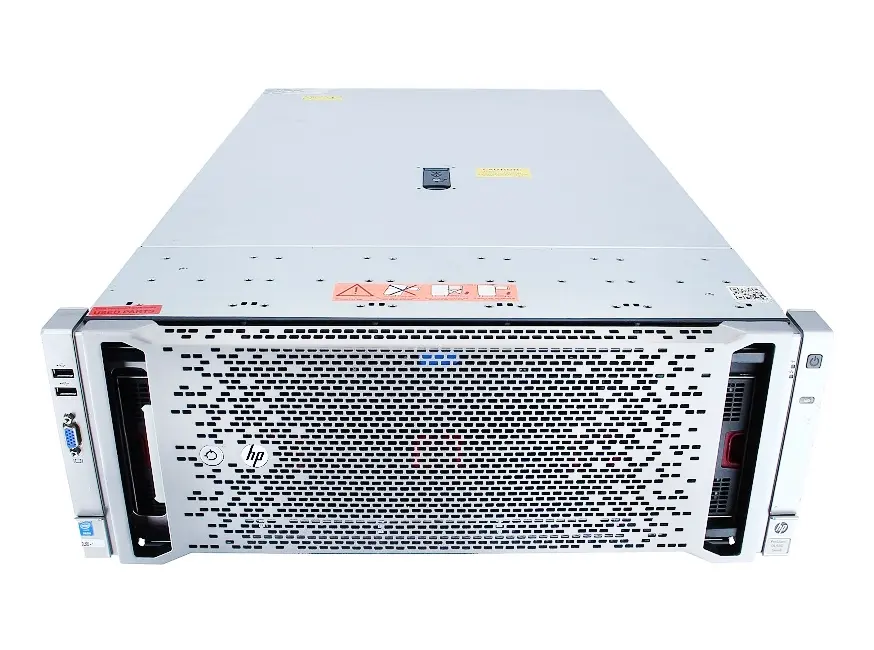 728544-001 HP ProLiant DL580 G8 4x Intel Xeon E7-4890v2 15-Core 2.8 GHz 128GB DDR3 RAM 4x 1500-Watts PS 4U Rack Server