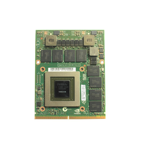 735675-001 HP Nvidia Quadro K3100m N15e-Q1 Mxm 4GB GDDR...