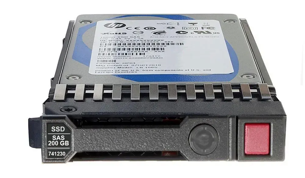 741230-001 HP High Endurance 200GB SAS 12GB/s 2.5-inch ...