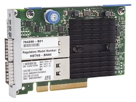 764620-001 HP InfiniBAnd QDR/Ethernet 10GB 2-Port 544+flr-QSFP Adapter