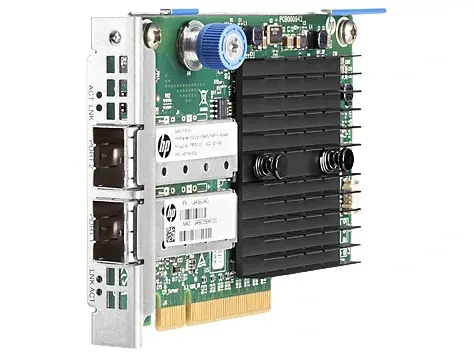 779799-B21 HP 10GB 2-Port 546FLR-SFP+ PCI-Express 3.0 X8 Optical Fibre Network Interface Card