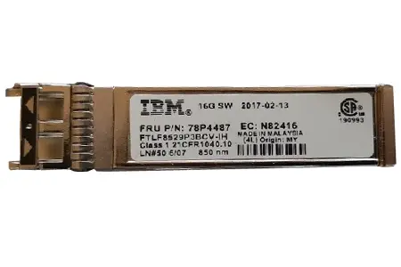 78P3948 IBM SFP+ 16G Fibre Channel Shortwave Transceive...