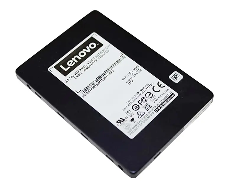 7SD7A05733 Lenovo 3.84TB Triple-Level Cell SATA 6GB/s Hot-Swappable 3.5-inch Solid State Drive with Tray