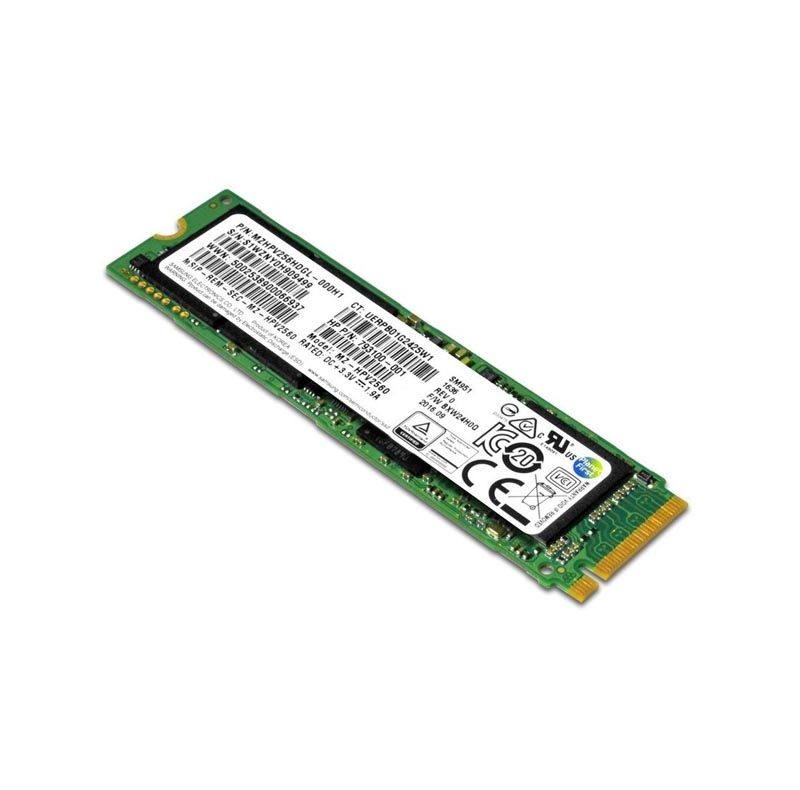 801075-002 HP 256GB PCI-Express X4 Gen3 NVMe M.2 2280 S...