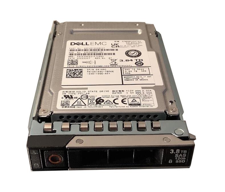 81H9C DELL 3.84tb Self-encrypting Sed Fips 140-2 Mix Us...
