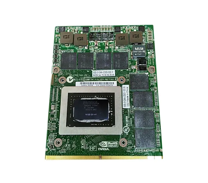822509-Z153H HP Nvidia Quadro M2000M 4GB GDDR5 128-Bit Video Graphics Card with Heatsink for ZBook 15 G3