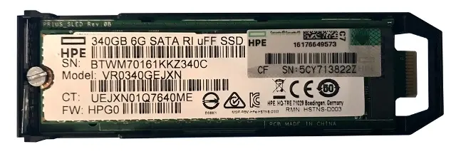 830453-001 HP 340GB SATA 6Gb/s M.2 Solid State Drive