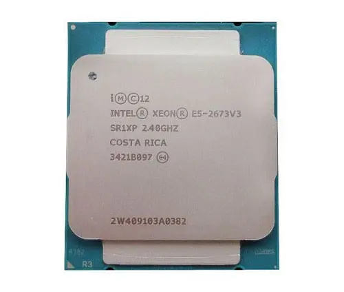 862914-B21 HP 2.40GHz 5.00GT/s QPI 30MB L3 Cache Socket LGA2011 Intel Xeon E5-2673 V3 12-Core Processor