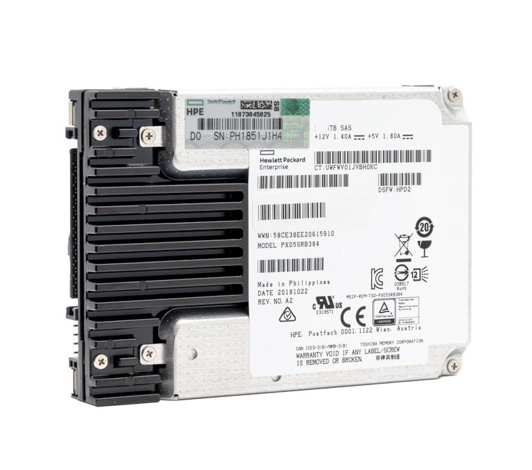 872389-002 HPE 1.92tb Sas 12gbps Read Intensive 2.5inch Sff Mlc Hot Plug Sc Digitally Signed Firmware Solid State Drive For Proliant Gen9 And Gen10 Servers