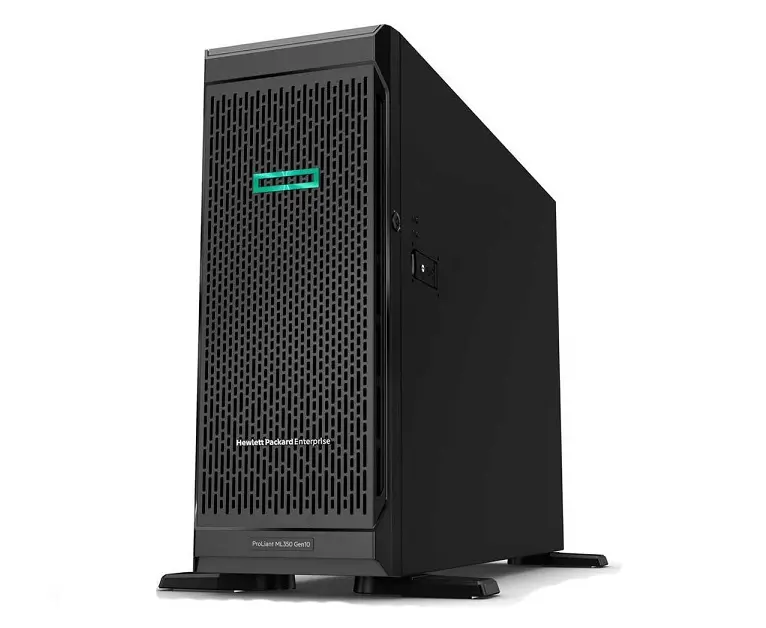 877619-001 HP ProLiant ML350 G10 Intel Xeon Bronze 3104 6-Core 1.7GHz 8GB DDR4 RAM 500-Watts RPS 4U Tower Server