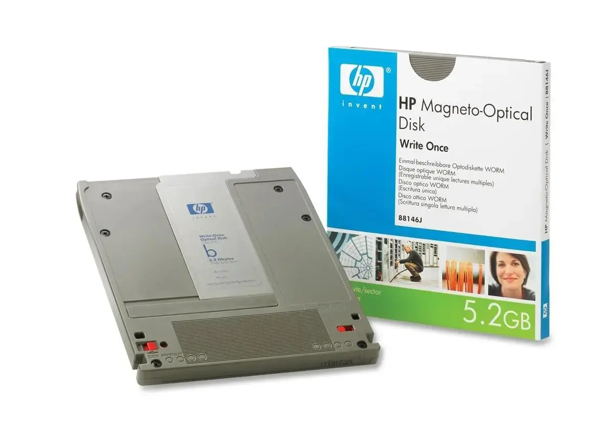 88146J HP Magneto Optical Tape 5.25-inch Write-Once 204...