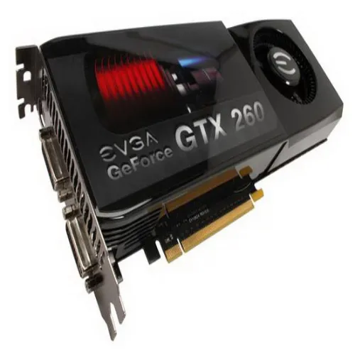 896-P3-1255-RX EVGA Nvidia GeForce GTX 260 Core 216 896MB DDR3 PCI-Express Dual DVI Video Graphics Card