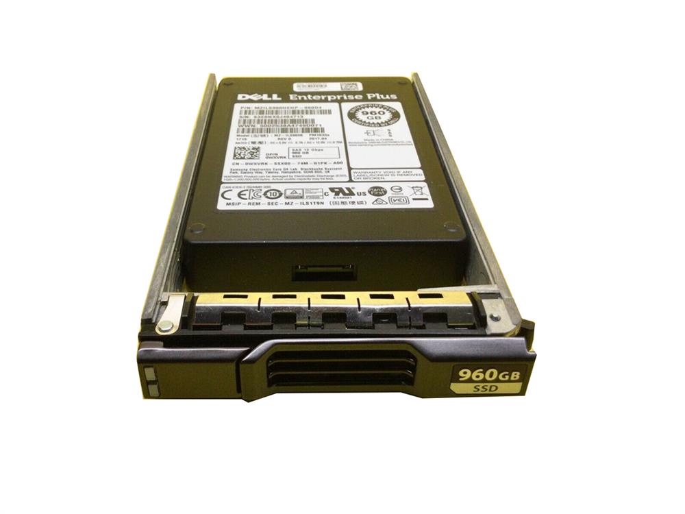 8JJN7 DELL 960gb Ssd Sas Read Intensive 12gbps 512e 2.5in Form Factor Hot-plug Drive With 14g Tray