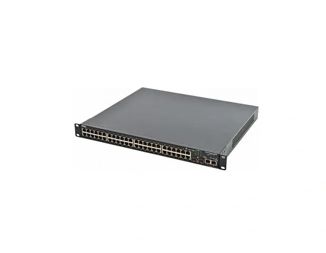 8H430 Dell PowerConnect 3348 48-Ports 10/100 + 2 x SFP + 2 x 10/100/1000 Fast Ethernet Managed Switch