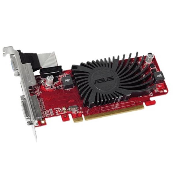 90YV06A0-M0NA00 ASUS Radeon R5 230 2GB DDR3 64-Bit PCI-Express HDMI/ DVI/ D-Sub Video Graphics Card