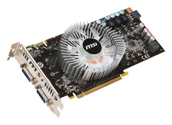 912V154429 MSI Nvidia GeForce GTS 250 512MB GDDR3 PCI-E Video Card