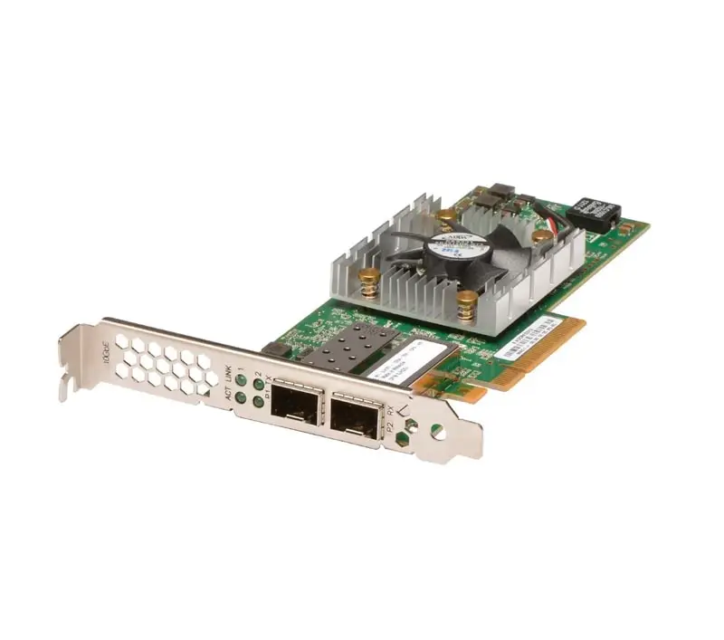 91J21 Dell QLogic QLE8262 Dual Port 10Gb/s PCI Express Converged Network Adapter