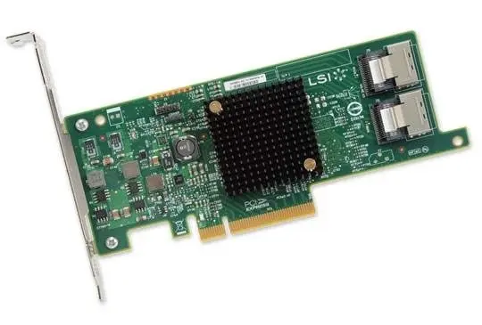 9207-8I LSI Corporation 6Gb/s 8-Port PCI Express 3.0 SATA SAS Host Bus Adapter with StAndard Bracket