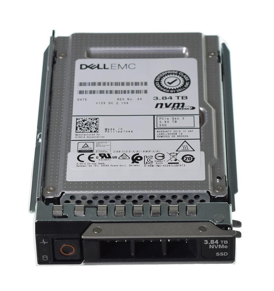 9KG75 DELL 3.84tb Nvme Read Intensive Express Flash U.2...